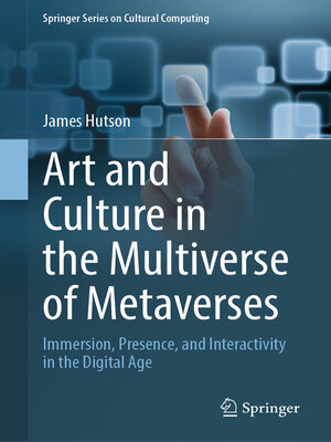 cover image of Art and Culture in the Multiverse of Metaverses